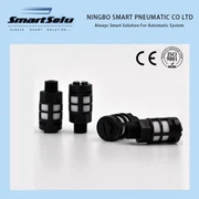 Sort plast udstødning luftfiltre